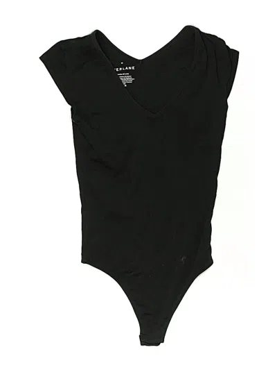 Pre-owned Everlane Bodysuit In Black