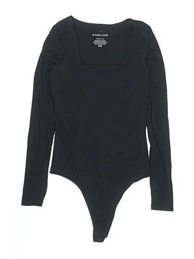 Pre-owned Everlane Bodysuit In Black