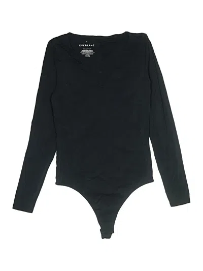 Pre-owned Everlane Bodysuit In Black
