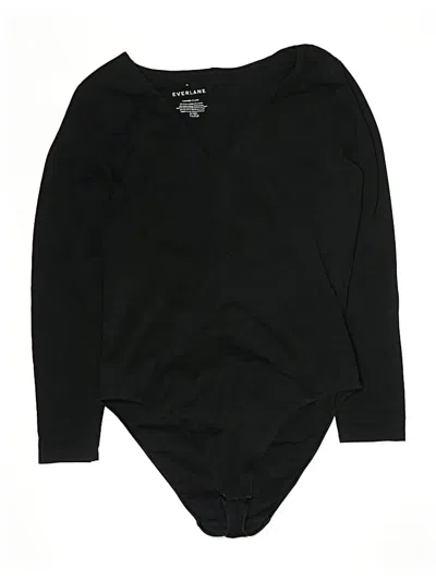 Pre-owned Everlane Bodysuit In Black