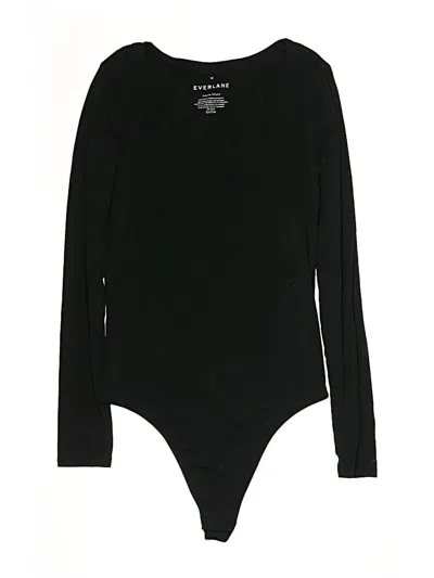 Pre-owned Everlane Bodysuit In Black
