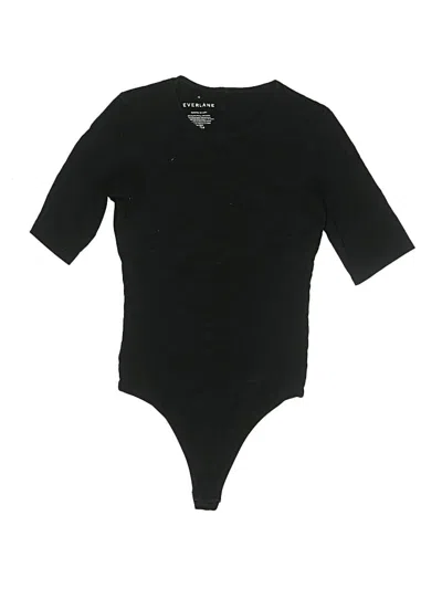 Pre-owned Everlane Bodysuit In Black