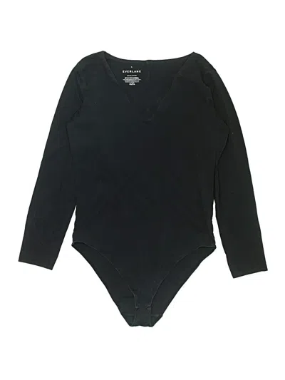 Pre-owned Everlane Bodysuit In Black