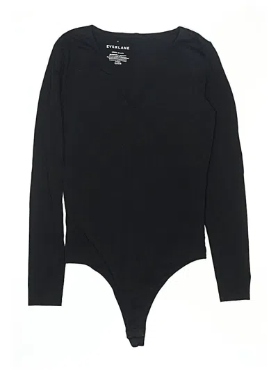 Pre-owned Everlane Bodysuit In Black