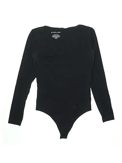 Pre-owned Everlane Bodysuit In Black