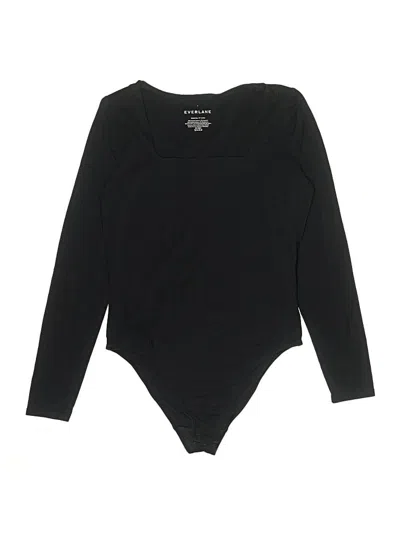 Pre-owned Everlane Bodysuit In Black