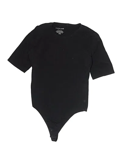 Pre-owned Everlane Bodysuit In Black