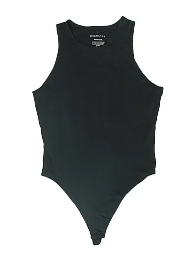 Pre-owned Everlane Bodysuit In Black