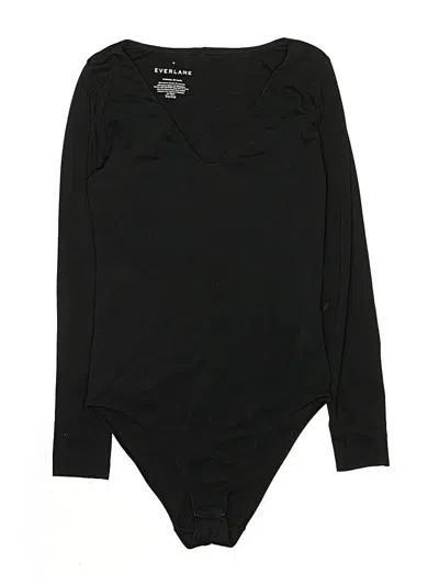 Pre-owned Everlane Bodysuit In Black