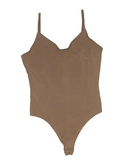 Pre-owned Everlane Bodysuit In Brown