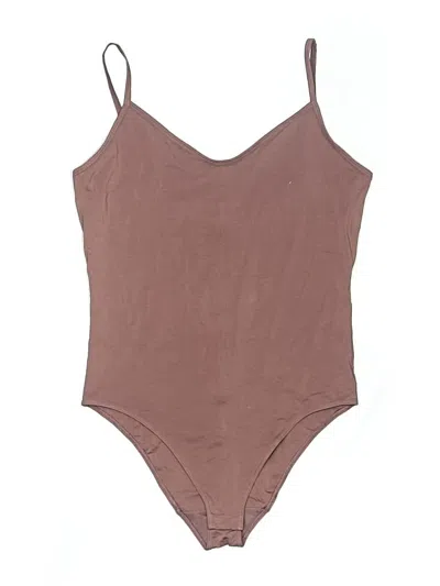 Pre-owned Everlane Bodysuit In Brown
