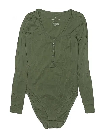 Pre-owned Everlane Bodysuit In Green