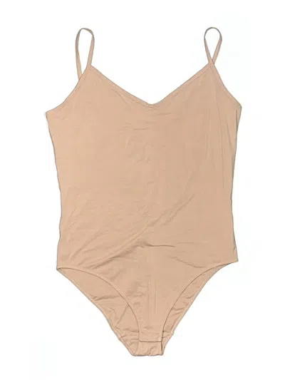Pre-owned Everlane Bodysuit In Tan