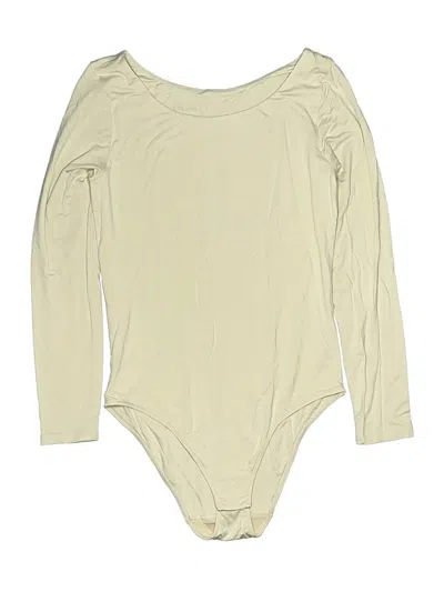 Pre-owned Everlane Bodysuit In Tan