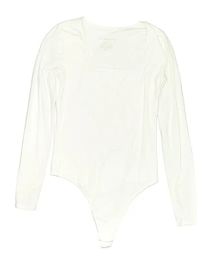 Pre-owned Everlane Bodysuit In White