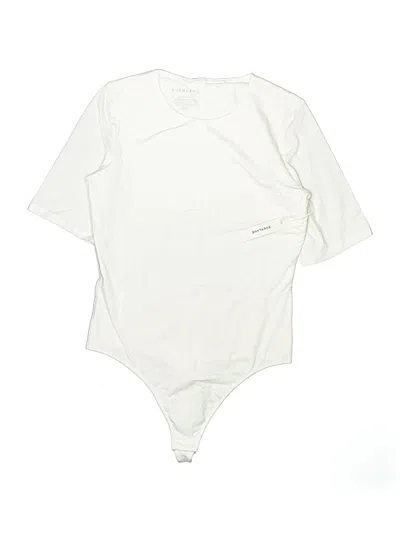 Pre-owned Everlane Bodysuit In White