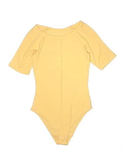 Pre-owned Everlane Bodysuit In Yellow