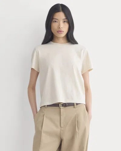 Everlane Box-cut Tshirt In White