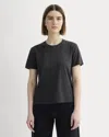 Everlane Box-cut Tshirt In Black