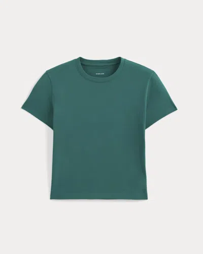 Everlane Box-cut Tshirt In Gray