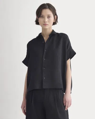 Everlane Boxy Shirt In Black