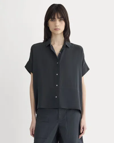 Everlane Boxy Shirt In Black