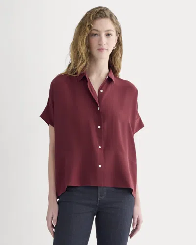 Everlane Boxy Shirt In Brown