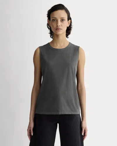 Everlane Boyfriend Tank Top In Gray