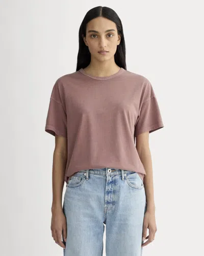 Everlane Boyfriend Tshirt In Pink