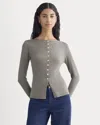 Everlane Button-up Top In Brown