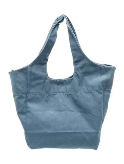 Pre-owned Everlane Canvas Hobo In Blue