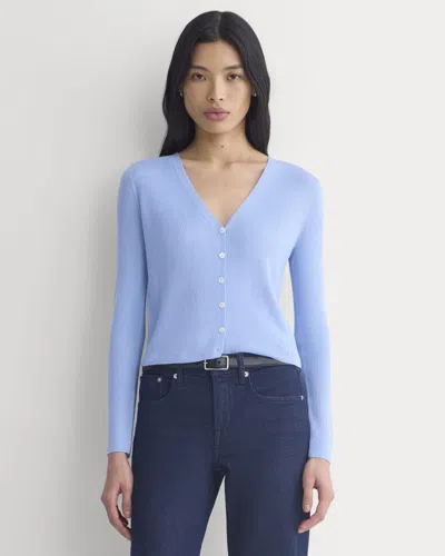 Everlane Cardigan In Blue