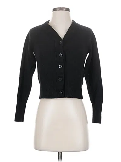 Pre-owned Everlane Cardigan Sweater In Black