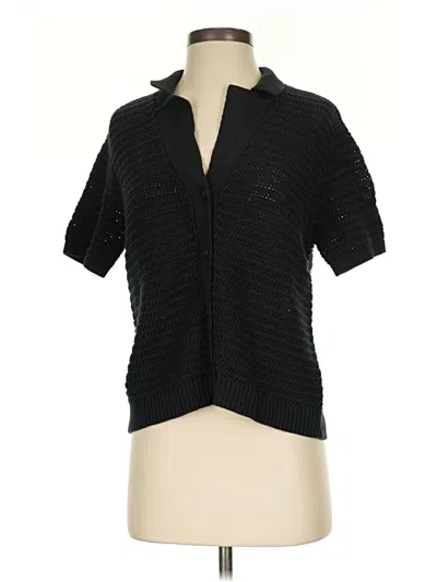 Pre-owned Everlane Cardigan Sweater In Black