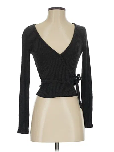 Pre-owned Everlane Cardigan Sweater In Black