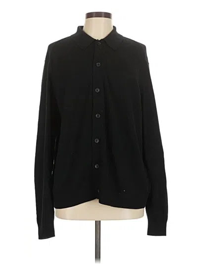 Pre-owned Everlane Cardigan Sweater In Black