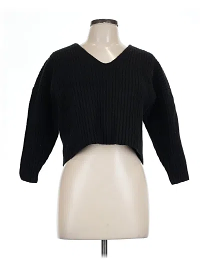 Pre-owned Everlane Cardigan Sweater In Black