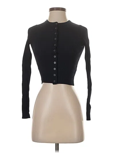 Pre-owned Everlane Cardigan Sweater In Black