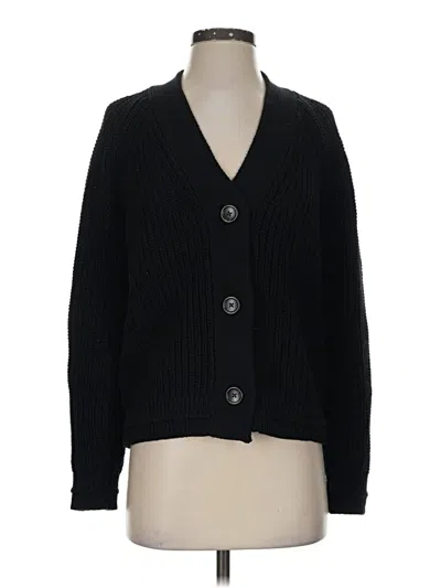 Pre-owned Everlane Cardigan Sweater In Black