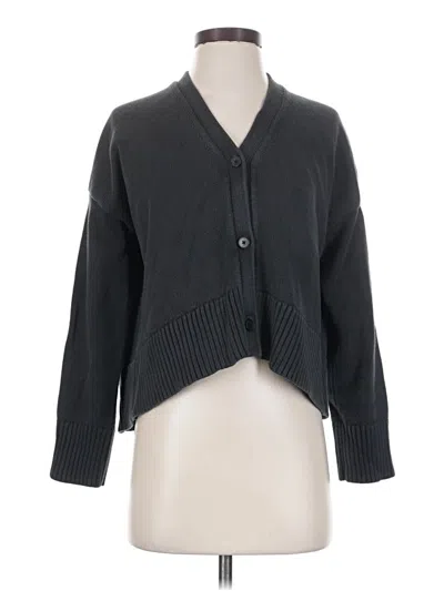 Pre-owned Everlane Cardigan Sweater In Black