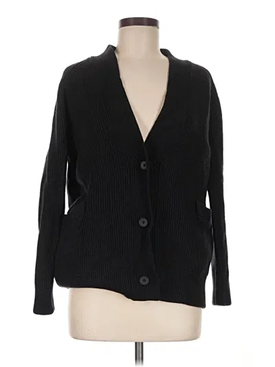 Pre-owned Everlane Cardigan Sweater In Black