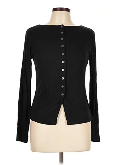 Pre-owned Everlane Cardigan Sweater In Black