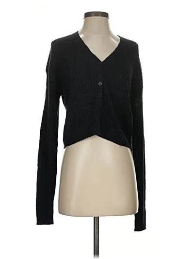 Pre-owned Everlane Cardigan Sweater In Black