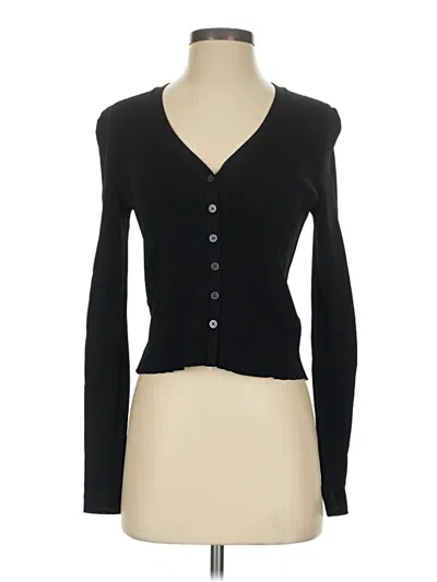 Pre-owned Everlane Cardigan Sweater In Black