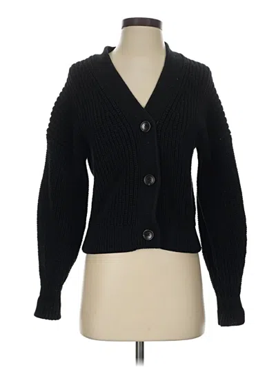 Pre-owned Everlane Cardigan Sweater In Black