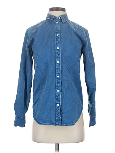 Pre-owned Everlane Cardigan Sweater In Blue