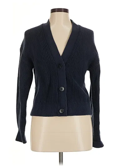 Pre-owned Everlane Cardigan Sweater In Blue