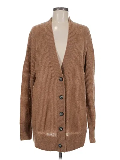 Pre-owned Everlane Cardigan Sweater In Brown