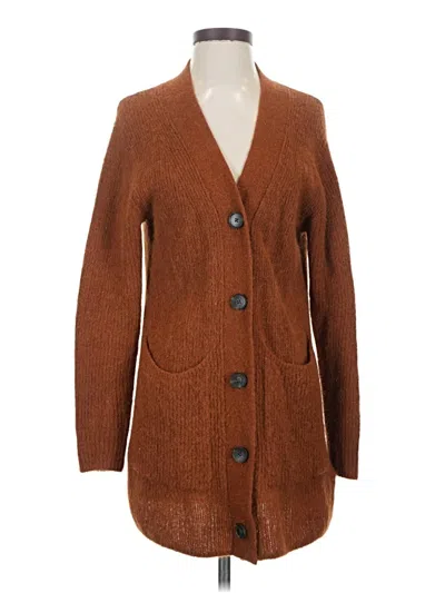 Pre-owned Everlane Cardigan Sweater In Brown