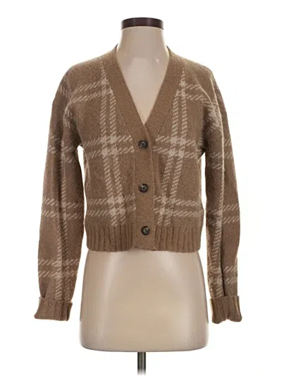 Pre-owned Everlane Cardigan Sweater In Brown